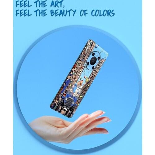 FORWARD Universal 9 Inch 3D Embossed Back Film Decal Skin Protector Sticker For Huawei P40 Samsung S9+ iphone Rear Glass Protect