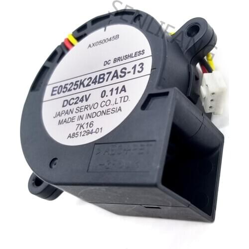 Genuine new for 5025 24V 0.11 A E0525K24B7AS-13 turbine cooling fans one year warranty