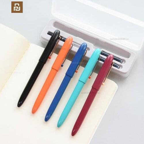 Xiaomi youpin pen retro student writing practice calligraphy can change ink sac dark tip sketch pen ink pen