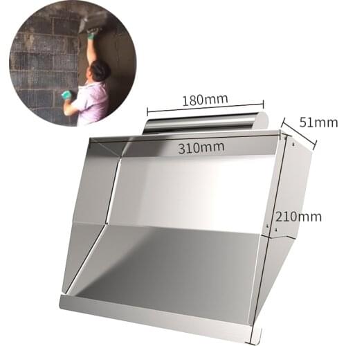 Plasterer Tool Stainless Steel Wall Plastering Tools Concrete Trowel Scraping Dust Trowel Powder Wall Tools Bricklayer Tool