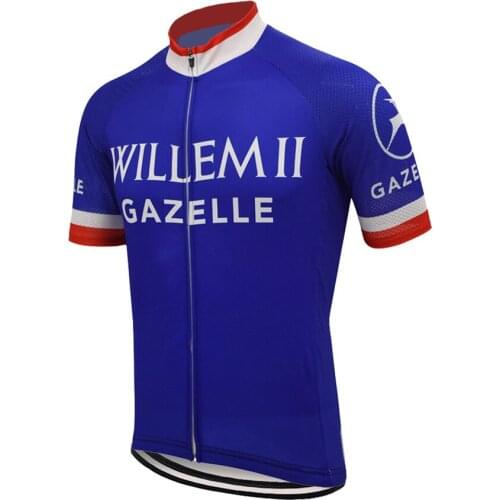 Breathable Cycling Jersey Anti-Pilling Bike Clothing Road Team Bicycle Wear Shirts Ropa Maillot Ciclismo Cajastur