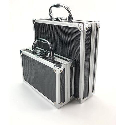 Tool Box Aluminium Alloy Toolbox Storage Case Portable Tool Case Travel Luggage Organizer Case Safety Box