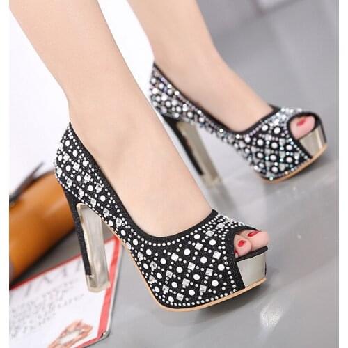 2020 New Hot Womens Platform High Heels High Sexy High Heels Red High Heels Wedding Shoes Women Wedding Party Shoes Heels Women