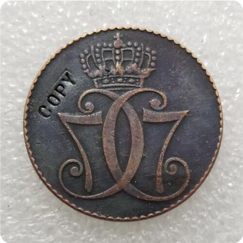 1771 DENMARK 1 SKILLING COPY COIN