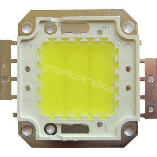 20W 30mil Chip White 6500K / Warm White 3500K Square Base SMD LED Light lamp Parts DC 32~34V 600mA