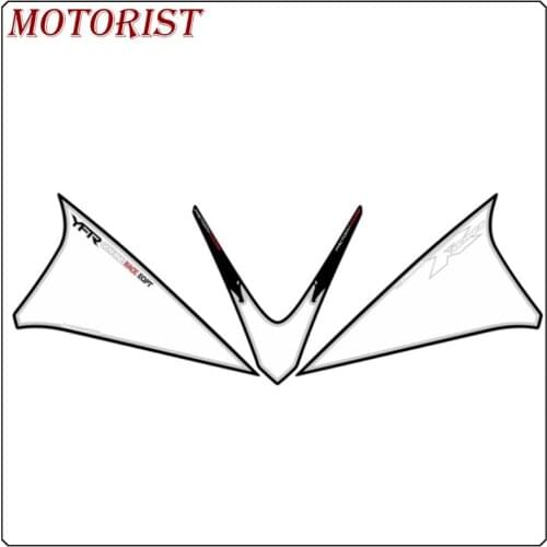 MOTORIST Front Fairing Motor Number Board 3D Gel Protector for YAMAHA YZF R1 2007-2008