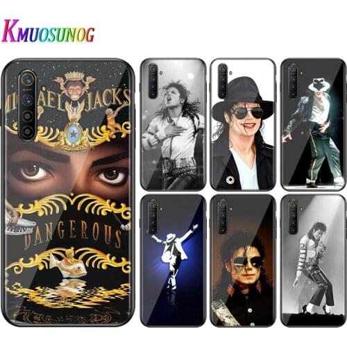 For OPPO A5 A9 2020 F7 Phone Cover Shell Michael Jackson Singer for OPPO Reno 2 Z 2Z 2F 3 4 Pro 5G Bright Black Phone Case