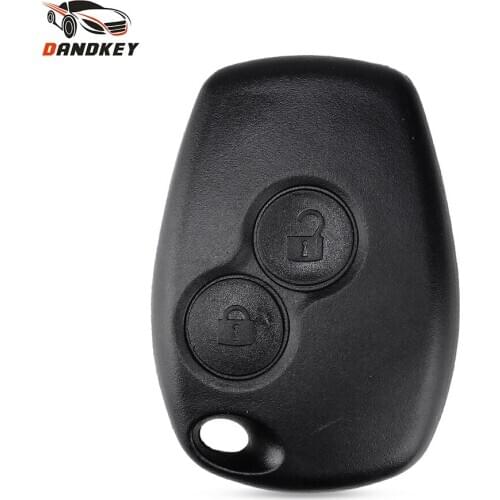 Dandkey 10PCS/LOT Remote 2 Buttons Auto Car Key Fob Shell Cover Case For Renault Kangoo Modus Master New