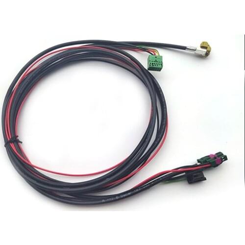 For Golf 7 MK7 Passat B8 MQB Tiguan CarPlay MDI USB AMI Install Plug Socket Harness