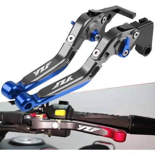 For Yamaha YZF R125 YZF-R125 All Years 2014 2015 2016 2017 2018 2019 2020 Motorcycle Clutch Brake Lever Adjustable Handle Grips