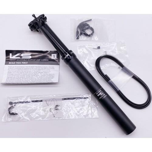 KS Kindshock 30.9 /31.6mm Remote Control Seatpost Dropper Height Adjustable Tube Bike Seatpost 100mm Travel ETEN-i/Eten-R
