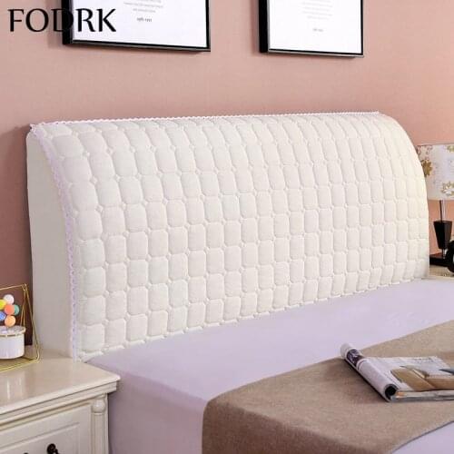 Luxury Bed Cover Plaid Bedspread Fluffy Plaid on The Sofa Quilt Headboards Mattress Pad Blanket Backrest Elastic Front Panels
