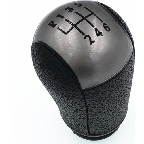 Free Shipping 6 Speed Manual Car Shift Knob For Ford Focus Mondeo MK3 Mustang S-MAX Galaxy