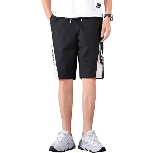 TEHEZAD Men Shorts 2021 Summer New All-Match Casual Fashion Loose Knee-Length Multi-Pocket Pants Sports Beach Lightweight Pants