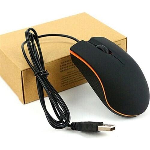 USB 2.0 Pro Gaming Mouse Optical Mice Frosted Surface For Computer PC Laptop Mini M20 1200 DPI Optical Wired Mouse