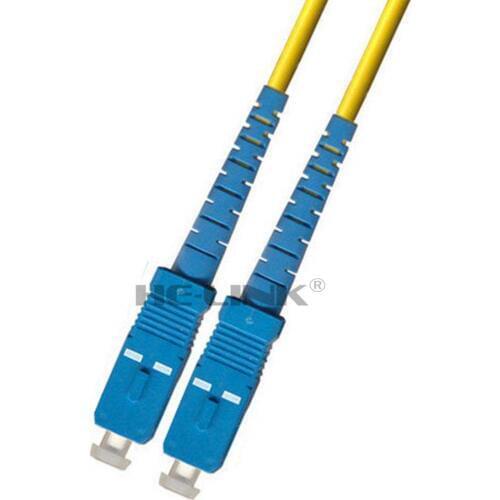 LODFIBER 50M SC-SC Outdoor Armored Singlemode Duplex Fiber Optic Cable Patch Cord 9/125