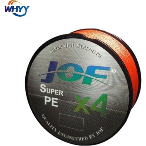 2021 New JOF 300M 4 Weaves Multifilament Fishing Line Anti-bite Braided Fishing Line15LB-100LB Saltwater PE Line