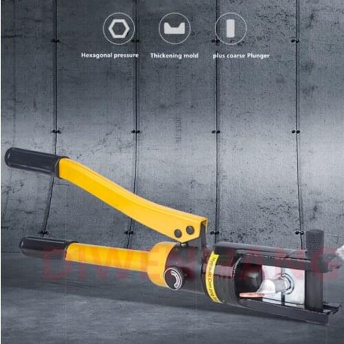 YQK-300 Price Power Terminal Wire Rope Swaging Crimper Cable Lug Plier Manual Hand Hydraulic Crimping Tool