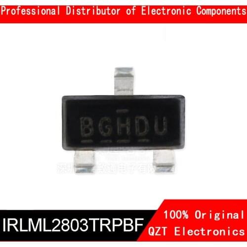 10pcs IRLML2803 SOT23 IRLML2803TR SOT-23 IRLML2803TRPBF SOT MOS tube