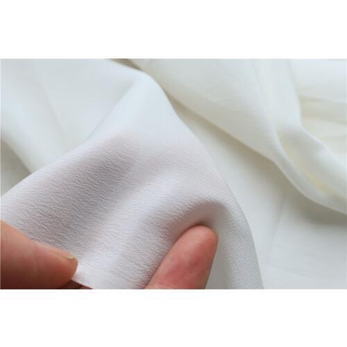 114cm×100cm 100%pure silk 14mm crepe de chine silk fabric for summer shirt dress sleepwear wedding dress cloth wholesale ourlet