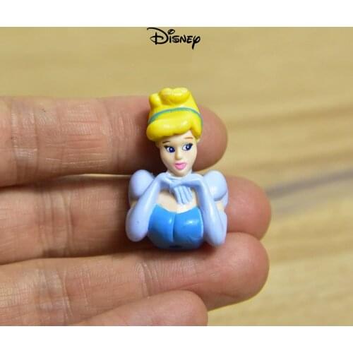 20pcs Mini Disney Cinderella Princess Figure Collectible Model Toy For DIY bracelet