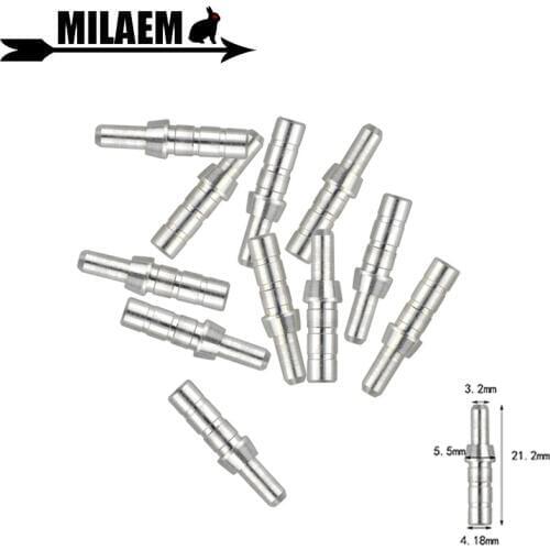 24/50pcs Archery Nock Pin Aluminum Pin OD4.18mm Fit Diameter 4.18mm-4.2mm Arrow Shaft Compound Recurve Bow Shooting Accessories