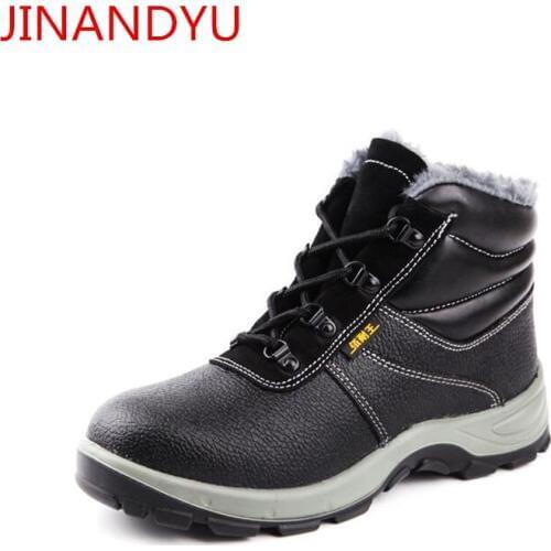 Military Boots Men Work Safety Shoes Steel Toe Warm Breathable Mens Army Combat Tactical Ankle Boots for Men Working Shoes