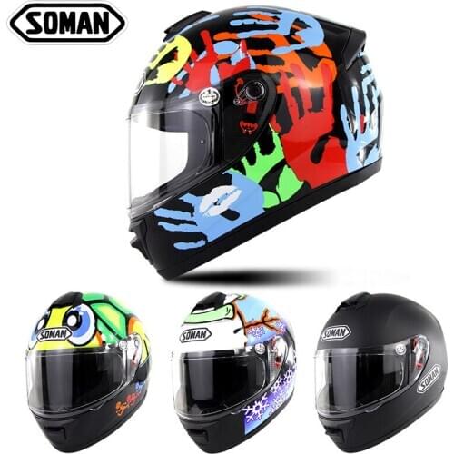 Motorcycles, electric cars, racing helmets, mens and womens comfortable and breathable riding helmets in all seasons