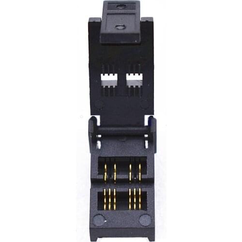 SOT23-5L-1.3 Burn in socket pin pitch 0.95mm IC body size 1.3mm clamshell test programming adapter original socket