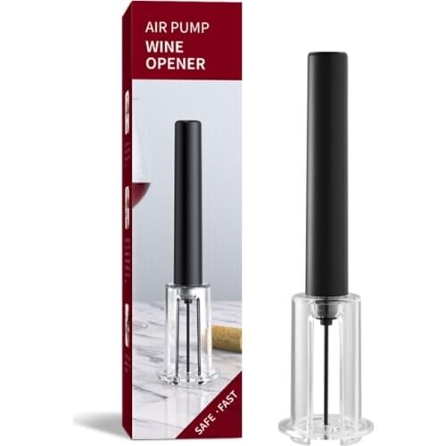 Bar Air Pump Wine Bottle Opener Stainless Steel Pin Opener Air Pressure Bottle Opener Kitchen Opening Tools Bar Accessories