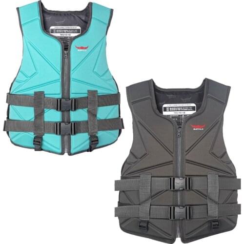 Adults/Kids Neoprene Life-jacket Aid Vest Kayak Ski Buoyancy Fishing Boat Watersport Universal Windsurfing Surfing Swimming