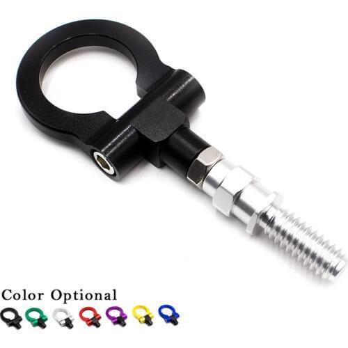 Universal Racing Tow Hook Front Rear for European cars Trailer (Bule/Red/golden/Black/silver)(Towing Bars) TT100397