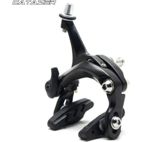 Bicycle Brake Aluminum Side Pull Caliper Brake Front Rear Brake White Balck for Racing Road Dual Pivot Bike
