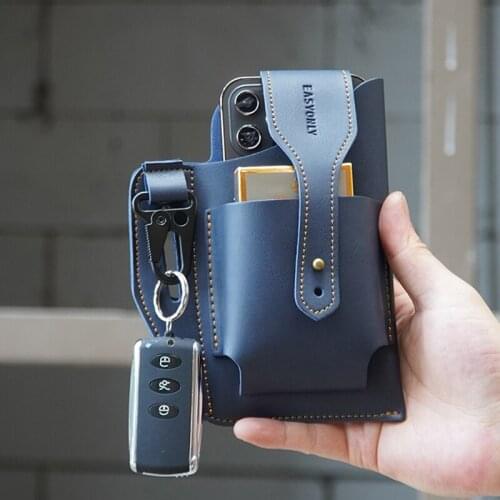 Vertical Running Sports Mobile Phone Bag Mens Pockets For Construction Site Work Mens Waist Pockets