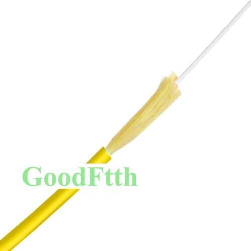 Indoor SM G657b3 Bend-insensitive Fiber Optic Cable Simplex LSOH LSZH 2mm GoodFtth 1-3km