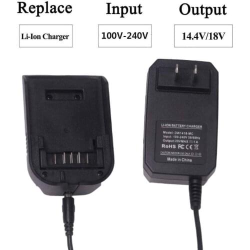 For dewalt DCB112 lithium battery charger 14.4V/18V/20V charger split 1A