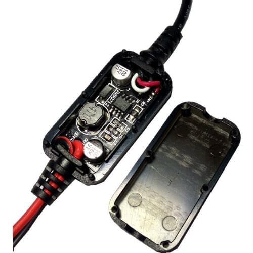 B2RC 2x AA AAA Battery Eliminator USB 5V to 3V Step-down Cable Voltage Converter Line For Clocks Remote Control Toys Calculator