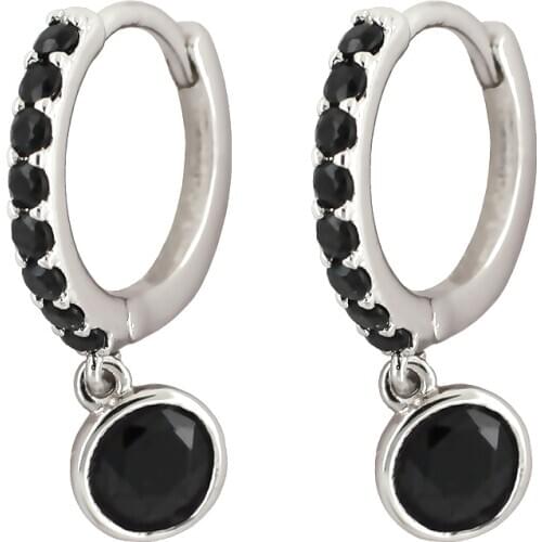 JHJT MUSI 2PCS 16G Women Men Cartilage Earrings Piercing Nostril Hoop Body Jewelry