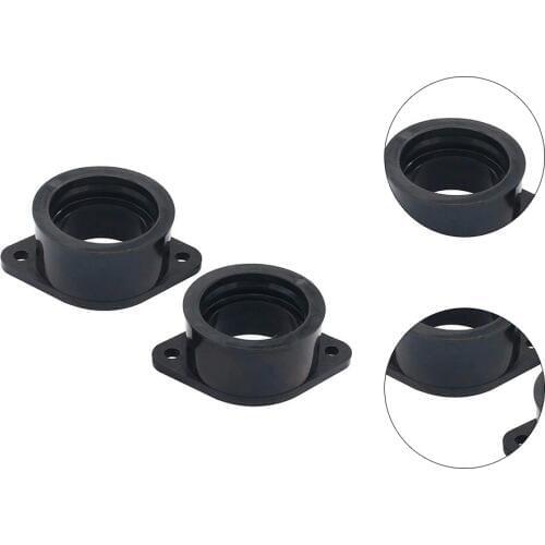2PCS Replacement for 74-75 Kawasaki KZ400 Carburetor Intake Manifold Boot Joint Carb Insulator Motorcycle Part