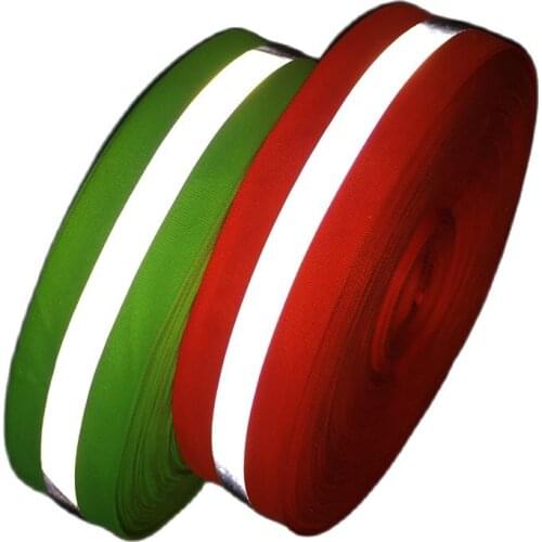 5*1.5cm reflective ribbon high visibility reflective warning tape reflective safety strip warning ribbon