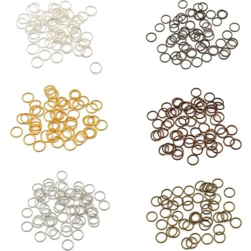 50pcs 12mm Hair Braid Rings Accessories Clips for Women and Girls Dreadlocks Beads Set Color Gold and Sliver