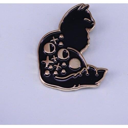 Celestial Cat Brooch
