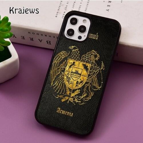 I love armenia phone Case For iPhone 5 SE 2020 6S 7 8 Plus 12 mini 11 Pro X XR XS Max Samsung S8 S9 S10 coque Cover