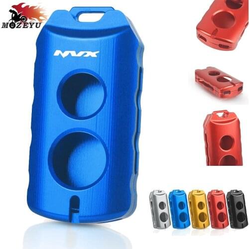 For YAMAHA NVX 125 XMAX 250 XMAX 300 X-MAX 400 NVX 125 155 AEROX 155 QBIX remote control key case bag cover keychain Motorcycle