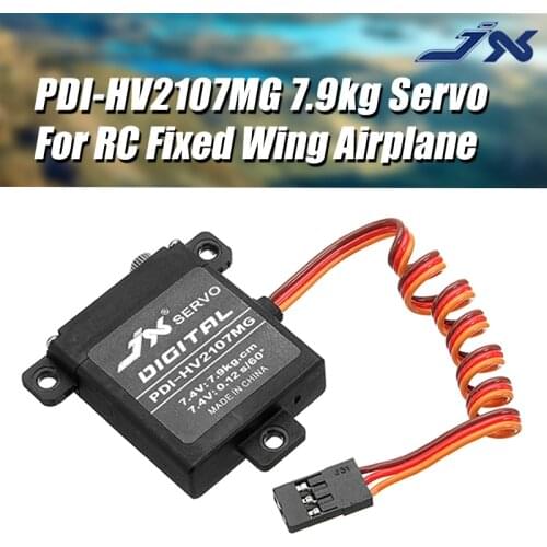 JX Servo PDI-HV2107MG 7.9kg CNC Steering Torque Digital Metal Gear Core Standard Servo For RC Fixed Wing Airplane