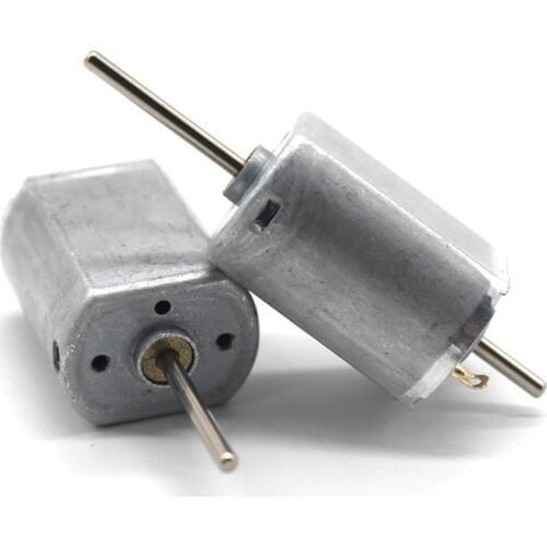 Double shaft worm FK130SH micro dc model motor,DIY 0.6 module worm(Detachable) gear motor