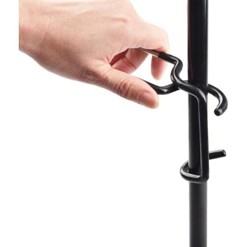 Multi-functional Portable Stainless Steel Camping Kettle Cup Water Bottle Holder Tent Light Lamp Support Outdoor Tools W