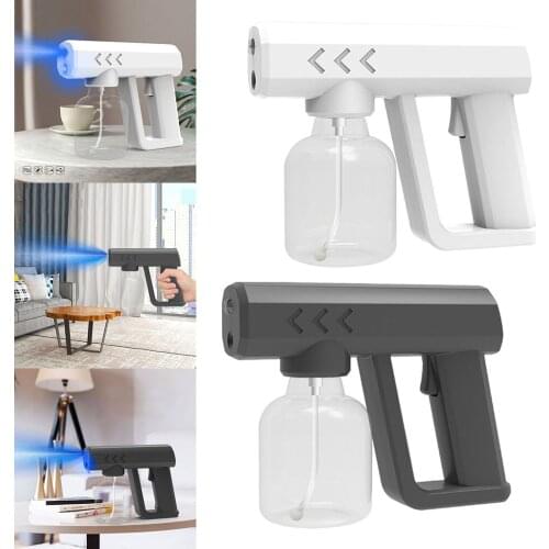 Portable Nano Sprayer Gun Electric Wireless Sterilization Atomizer Wireless 110-240V for Office Station School Garden Home