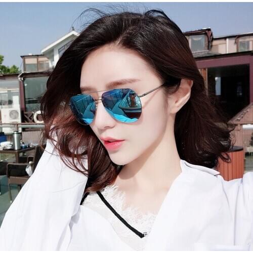 Polarized Men Women Sunglasses Mirror Sun Glasses for Female Male Pilot Vintage Retro Retro Metal Frames Polaroid Man Glasses