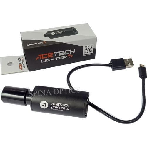 SPINA OPTICS Airsoft Gun Acetech Lighter S Green Tracer Unit Light Designed for the Pistol